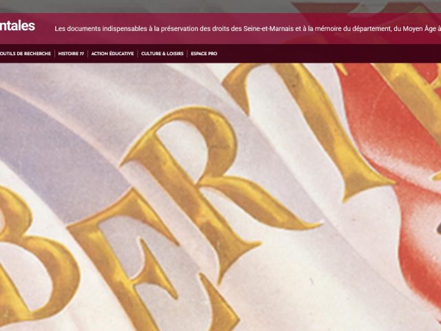 Archives départementales de Seine et Marne