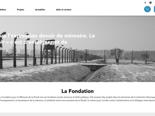 Fondation pour la Mémoire de la Shoah
